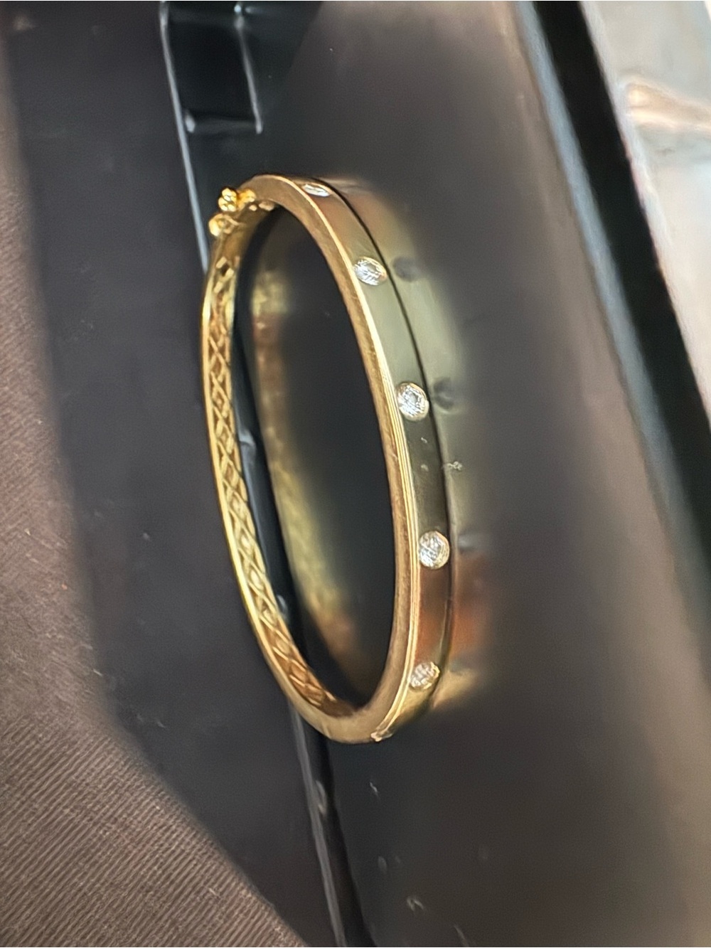 Ring Concierge Diamond Inlay Bangle - Picture 8 of 11